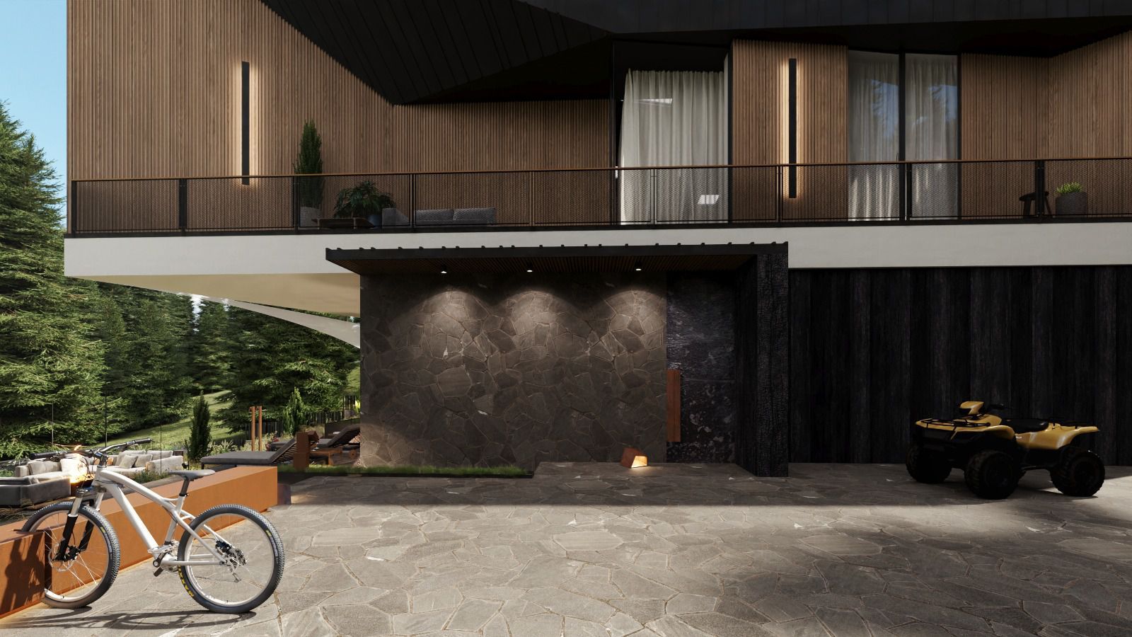 Teren cu proiect vila autorizat Poiana Brasov - Poză 5