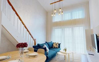 Penthouse 3 camere, 2 băi, mobilat complet, dressing - întabulat - Poză 2