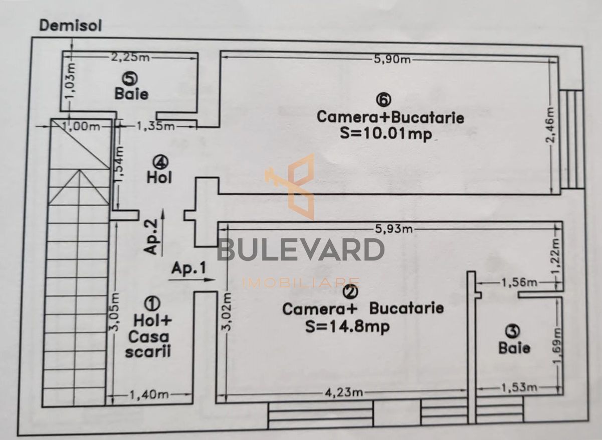 Comision 0! Casa tip vila cu 6 apartamente in zona BT Arena! - Schiță 52
