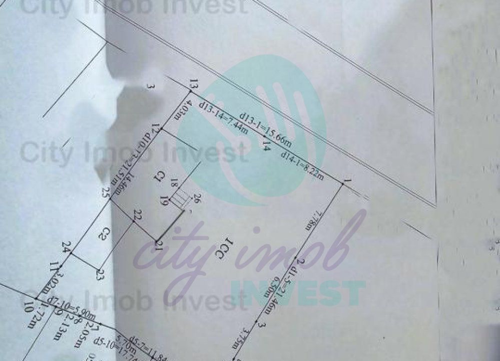 TEREN 356 MP - 1 MAI -PIATA CHIBRIT-INVESTITIE- POT 45%-CUT 1,3 - Poză 2
