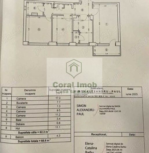 Vanzare Apartament 3 camere Mega Mall Pantelimon - Poză 2