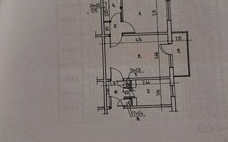 Apartament 2 camere, semidecomandat, 41 mp, cartier Mircea cel Bătrân, Iași - Poză 1