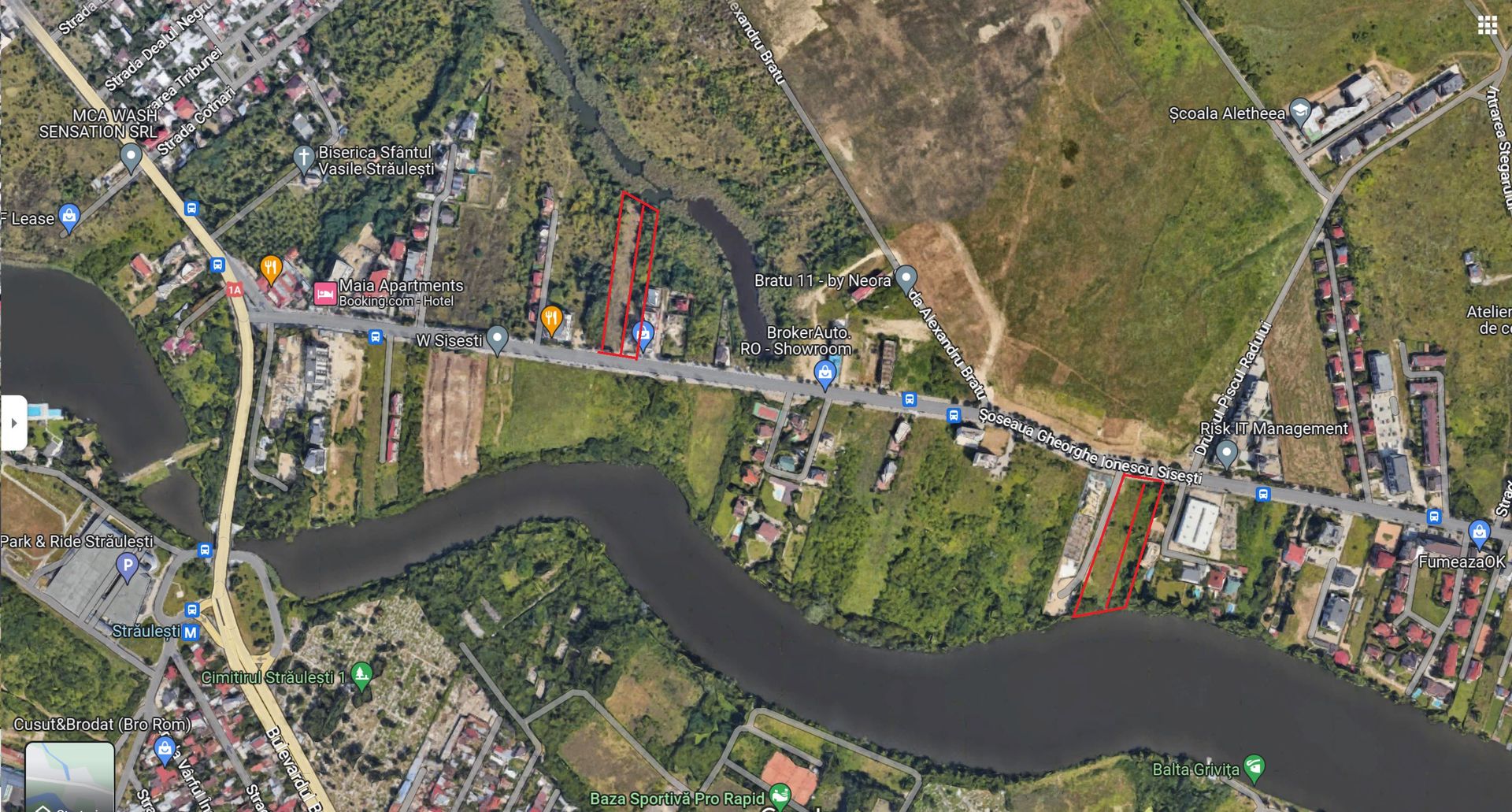 Gheorghe Ionescu Sisesti 7014 mp teren cu deschidere strada balta 45 metri - Poză 1