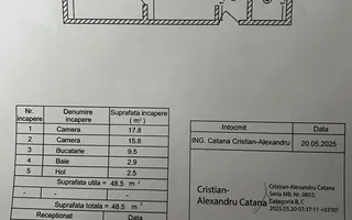 2 camere | Titan – Aleea Fetești | Boxă la subsol - Schiță 11