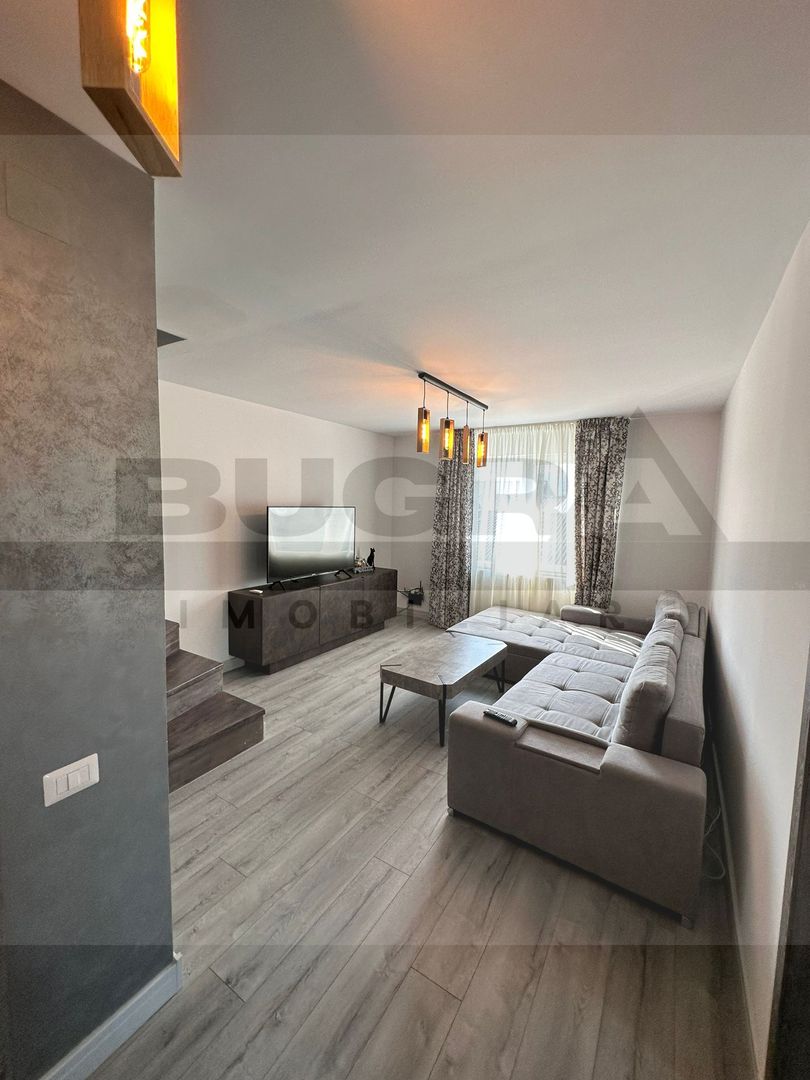 Apartament pe 2 niveluri, 130 mp utili, Borhanci - Poză 2