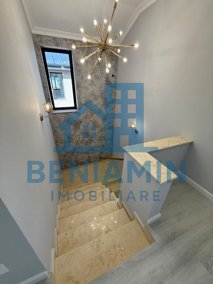 Casa Moderna-Damila-3 dormitoare-curte amenajata-La cheie-Asfalt - Poză 4