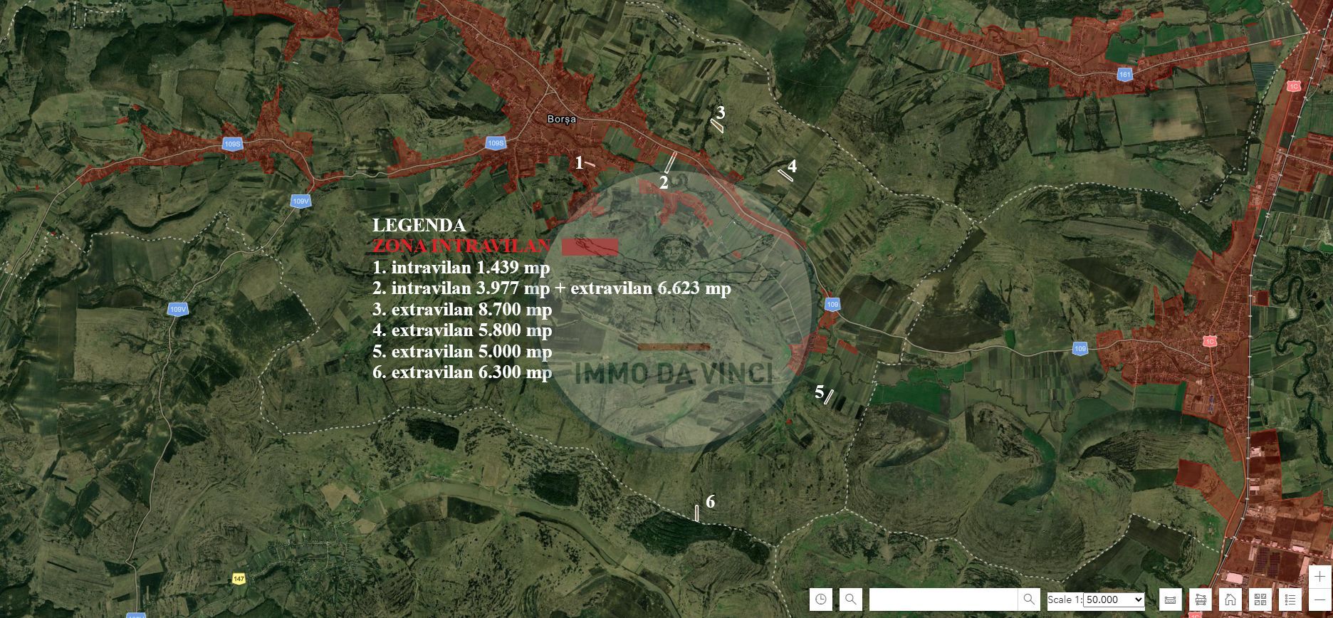 Pachet investitie terenuri Borșa Cluj 37.839 mp | 12.039 mp intravilan - Poză 1