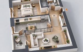 Aparatment 2 camere Bucurestii Noi | Loc de parcare - Poză 9