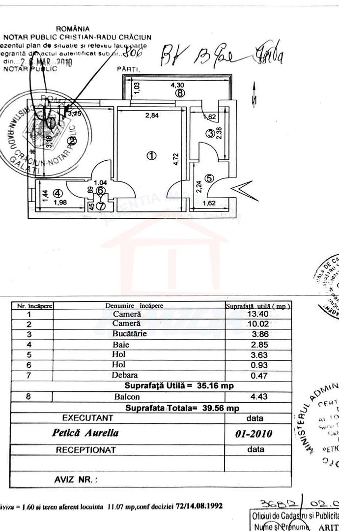 54.900 euro, APARTAMENT doua camere, etaj 2, Micro38 - Poză 3