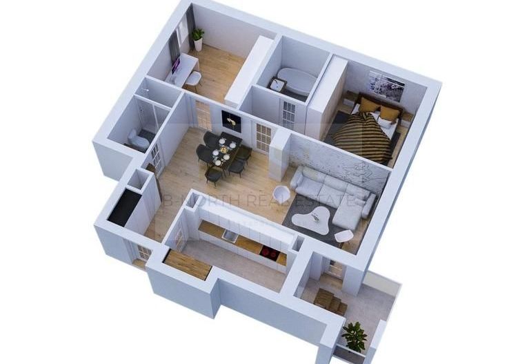 Apartament de închiriat 3 camereAurel Vlaicu  84 mp Prima închiriere Bloc nou - Poză 15