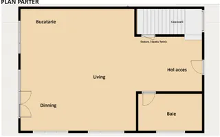 Casa de tip duplex finisata mobilata in Floresti zona Florilor - Poză 32