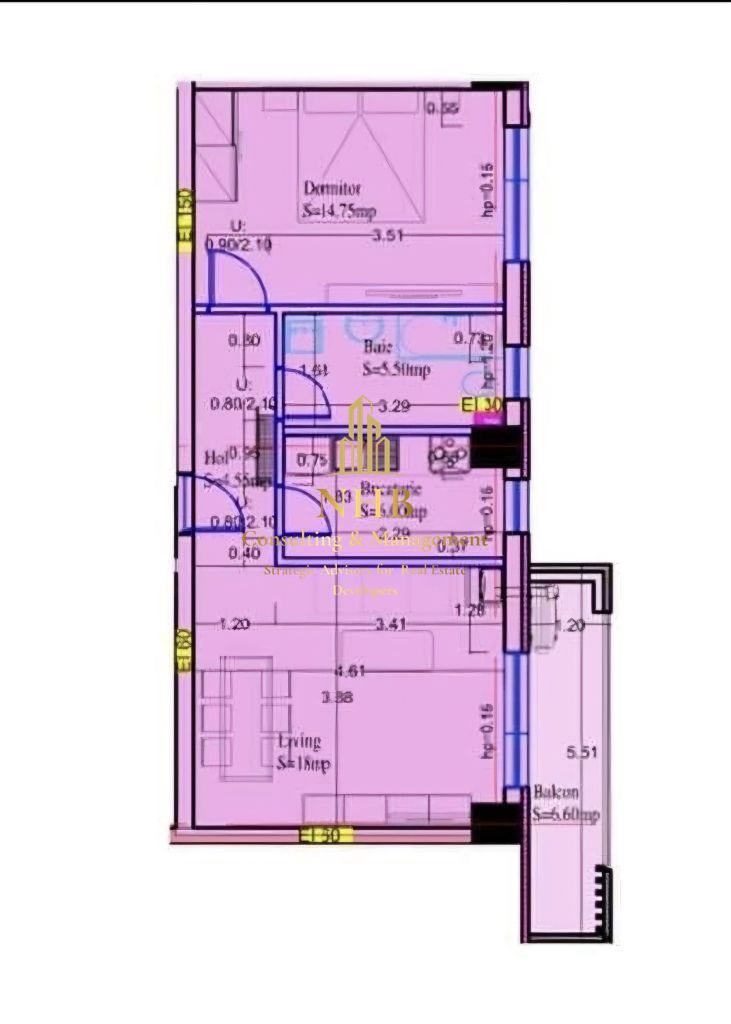 APARTAMENT 2 CAMERE COMPLET MOBILAT SI UTILAT | BANEASA | - Poză 13
