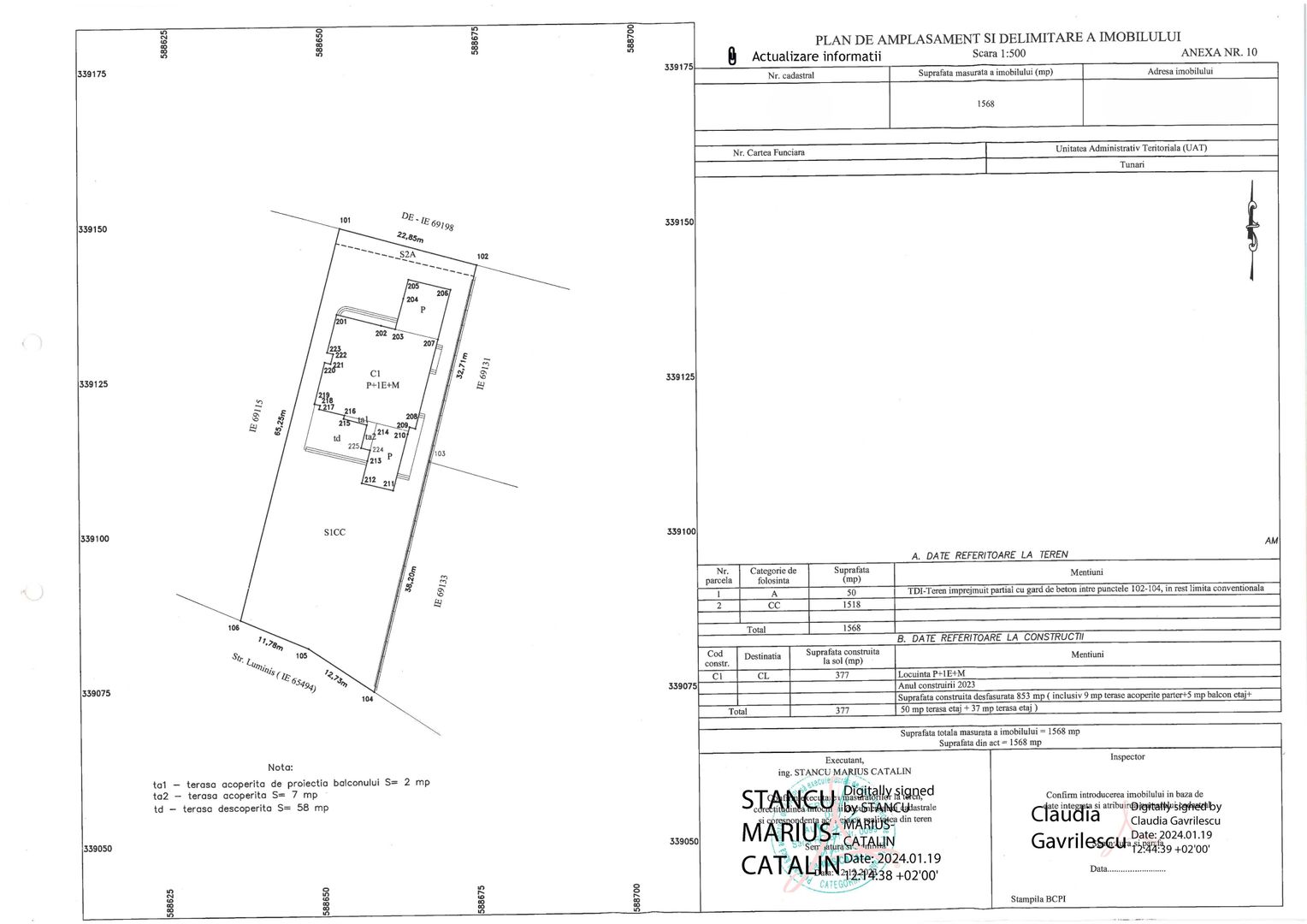 Vila Deosebita la Marginea Padurii Tunari | 548mp Utili |Teren 1.568mp - Schiță 18