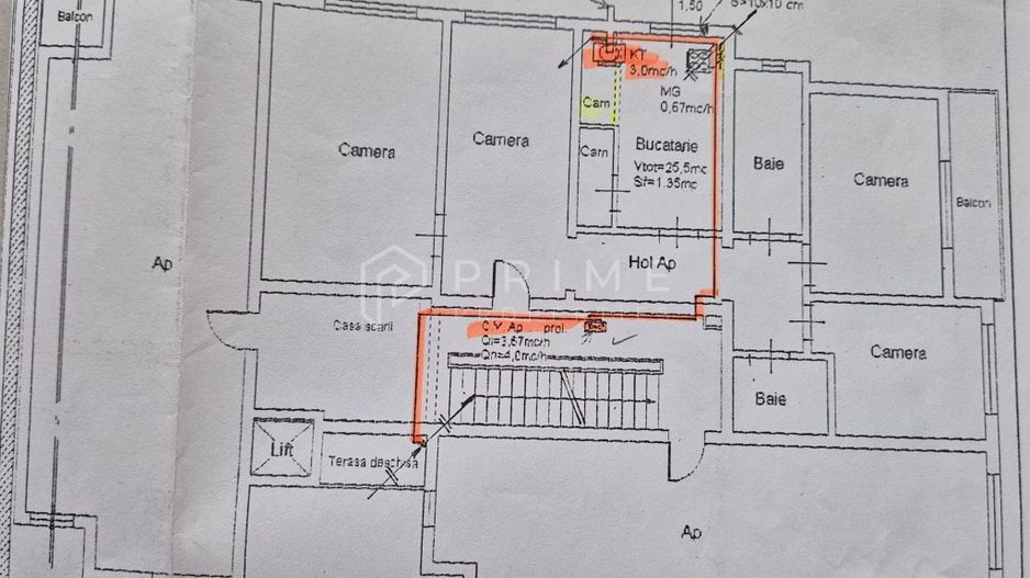 Apartament 4 camere | 110 mp total | Zona 7 Noiembrie, Piața Mărăști - Poză 10