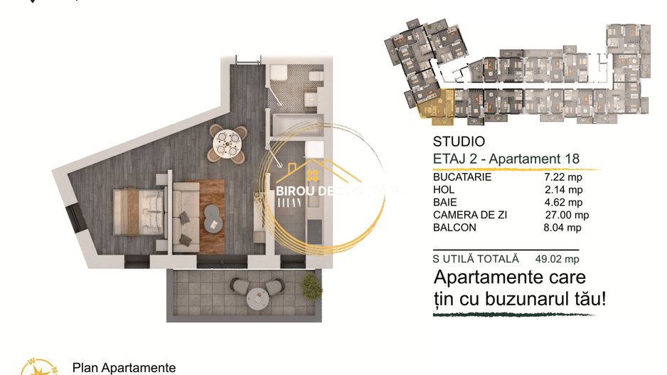 Ansamblu modern Titan Pallady Metrou Teclu STB  Pret promo Investitie - Schiță 4