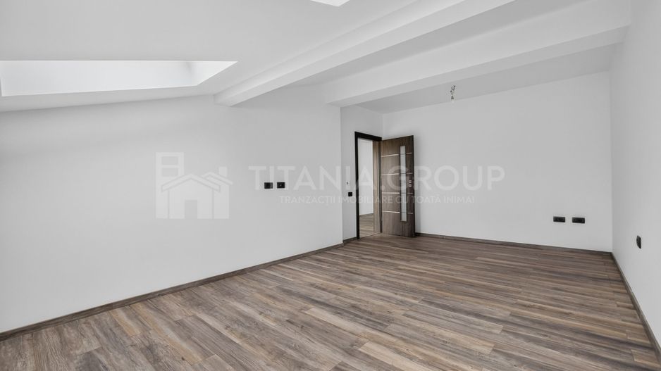 Vila cu arhitectura deosebita, teren 636mp, Cristian, Brasov - Poză 10