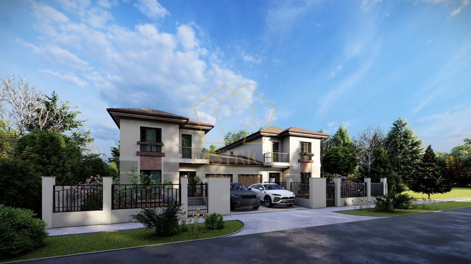 Duplex superb cu 5 camere despărțit prin garaj I Mosnita Noua - Poză 3