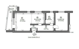 Apartament 2 camere  | et 2| Mobilat, utilat | Dumbravita - Poză 5