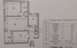 3 camere, etaj 3/4, parc IOR, metrou Nicolae Grigorescu / Titan - Poză 1