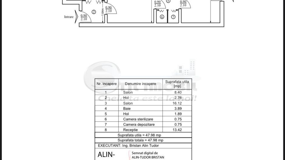 Spațiu comercial 48 mp Podu Roș - 135.000 € - Poză 7