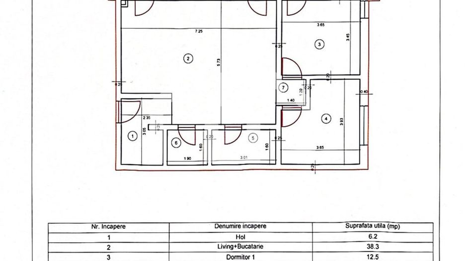 Apartament 3 camere, Bloc nou, Parcare inclusa, Jucu, COMISION 0 - Poză 2