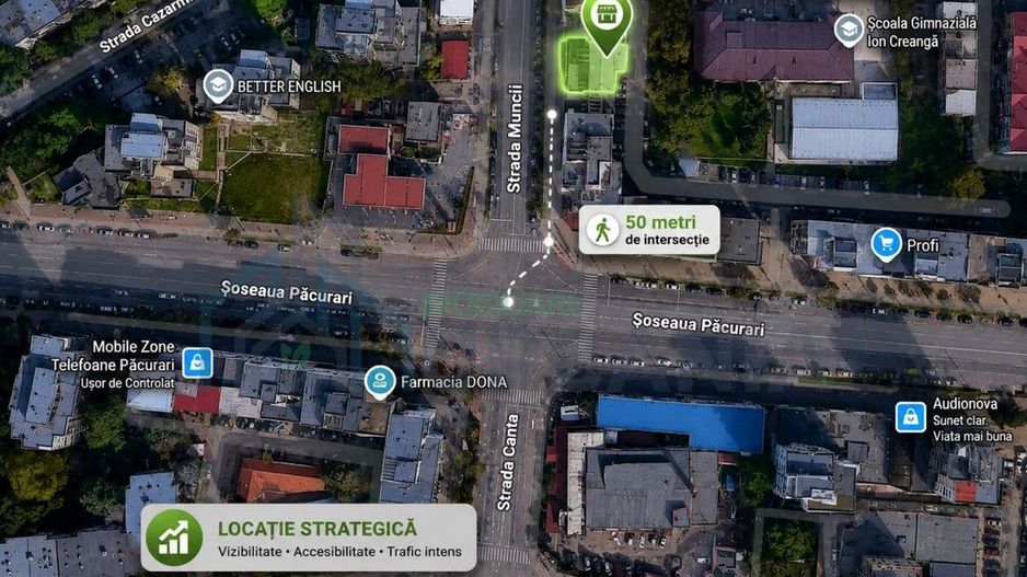 Închiriere Spațiu Comercial 24 mp – Păcurari – Moara de Foc, Iași - Poză 1