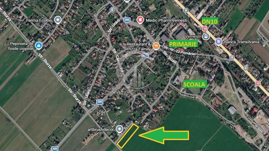 Loc de casa ~ comuna Vernesti/BZ ~ S=440mp ; d=20m ~ drum asfaltat / utilitati ~ - Poză 2