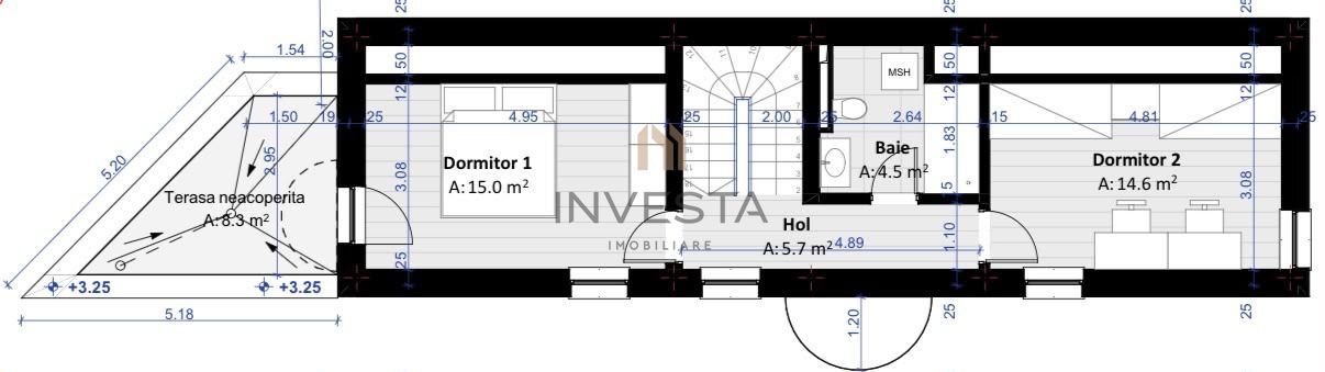 Teren cu autorizatie de constructie in Andrei Muresanu! 560 mp! - Poză 3
