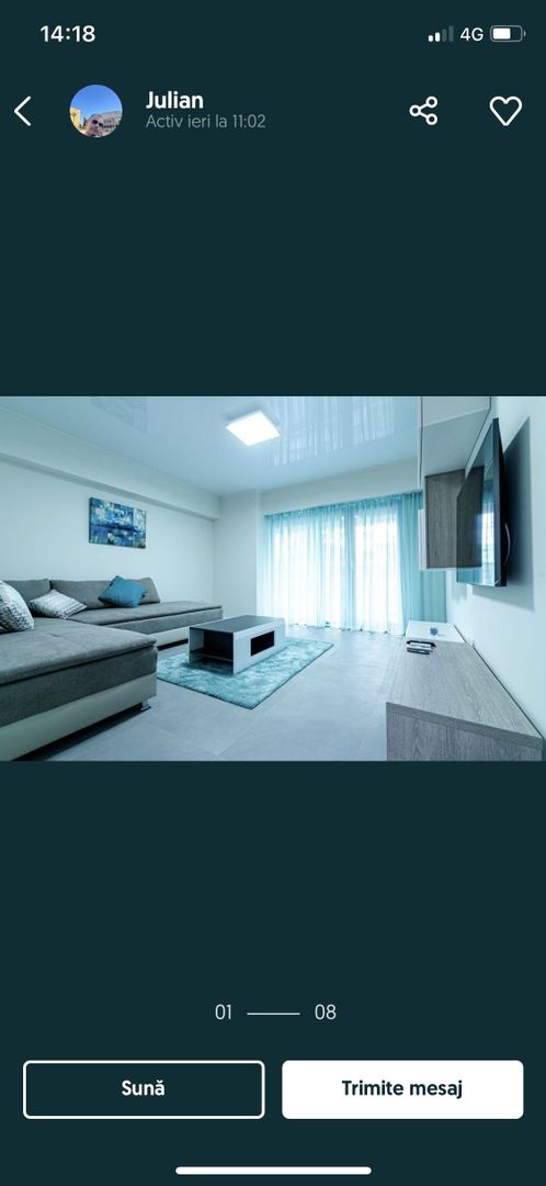 Apartament cu 2 camere de vanzare in Mamaia zona hotel iaki - Poză 8