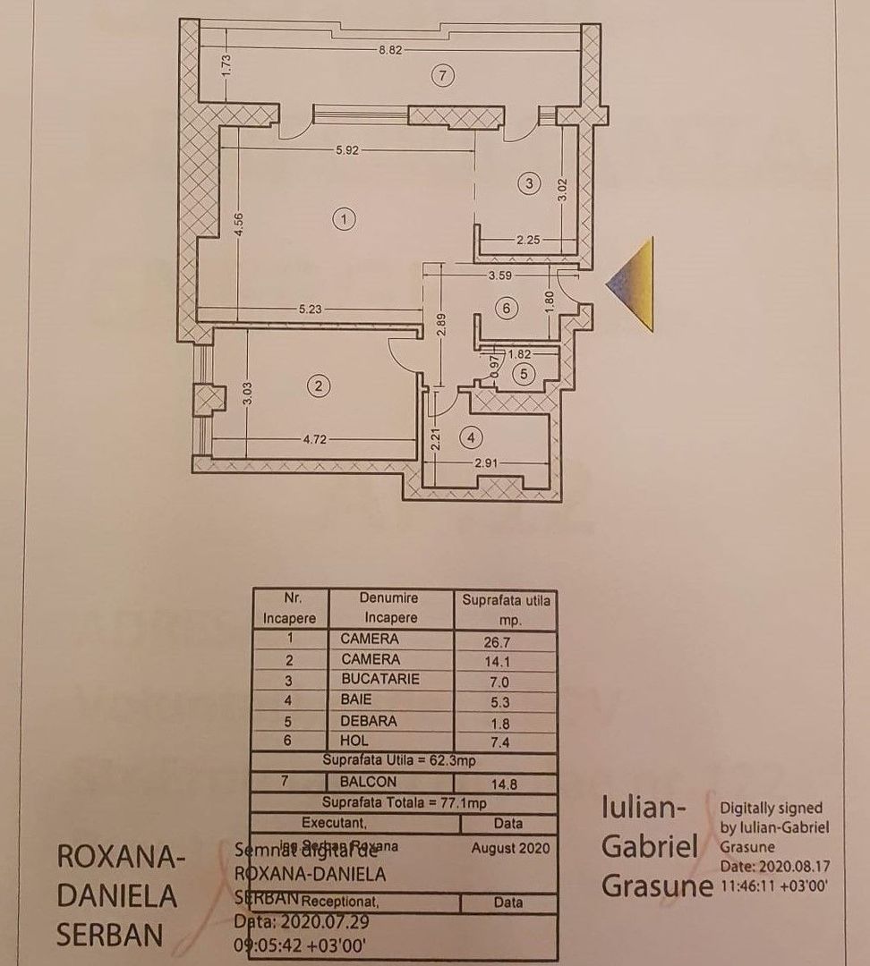 Apartament modern cu 2 camere în ansamblul Residence5 – Iancu Nicolae - Poză 11