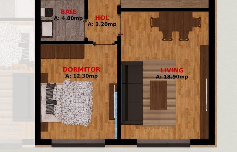Apartament 2 camere I Pantelimon Dobroesti I Vanzare - Poză 3