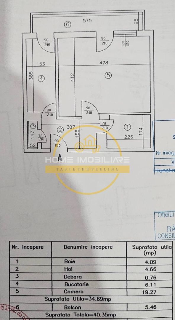 Apartament 1 Camere/Decomandat/Bloc din 1989/40mp! - Poză 6