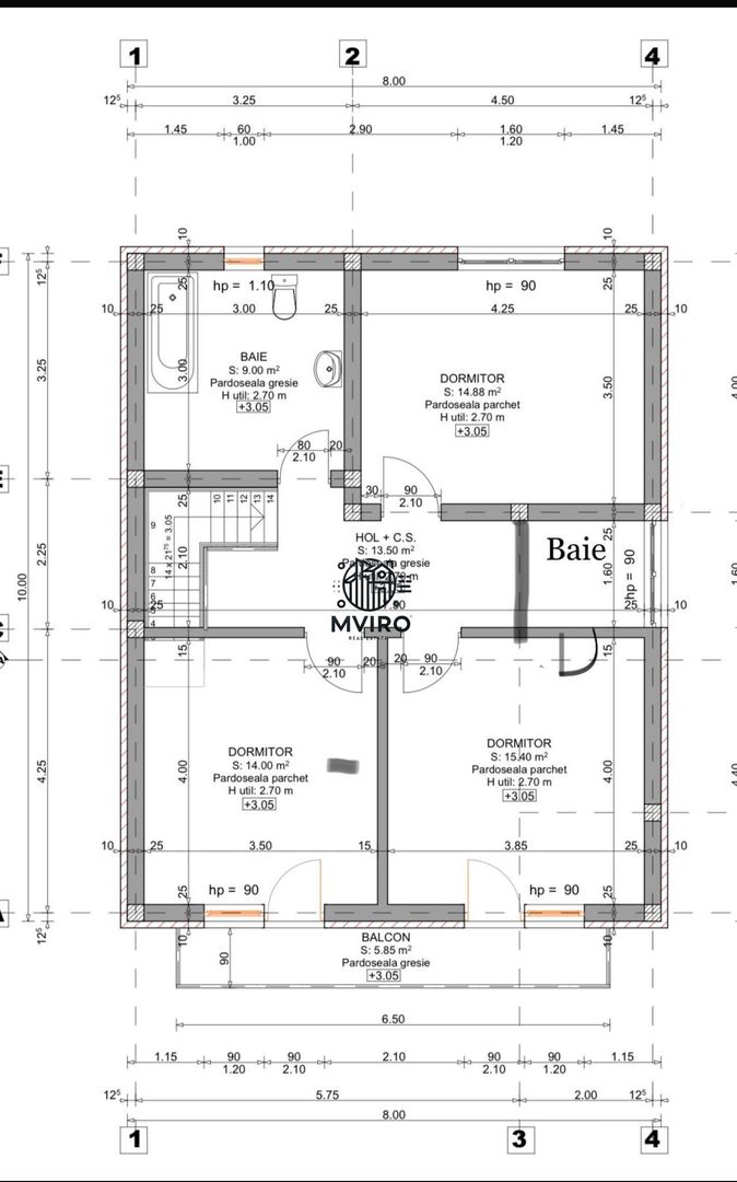 Casa de vanzare Ulmi - Zona Green Residence - Comision 0% - Schiță 12