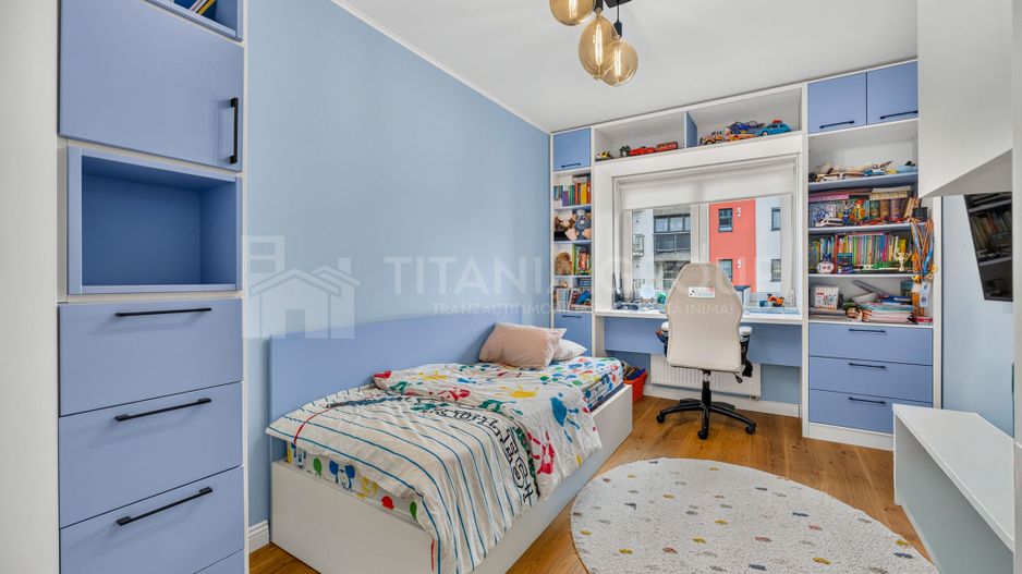 PENTHOUSE SUPERB 4 camere, 100 mp utili, parcare + boxa MAURER Coresi - Poză 10