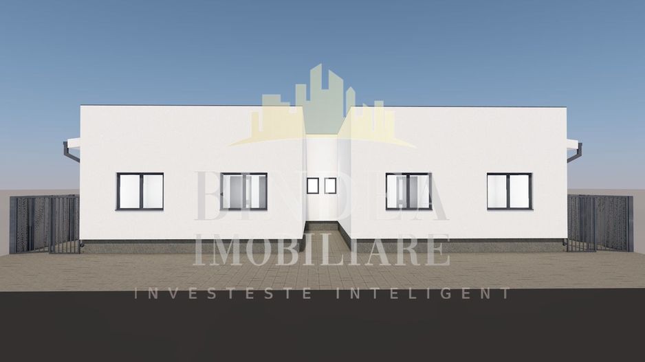 Duplex modern la sol, la cheie, 90mp utili, 350mp teren, Giarmata - Poză 1