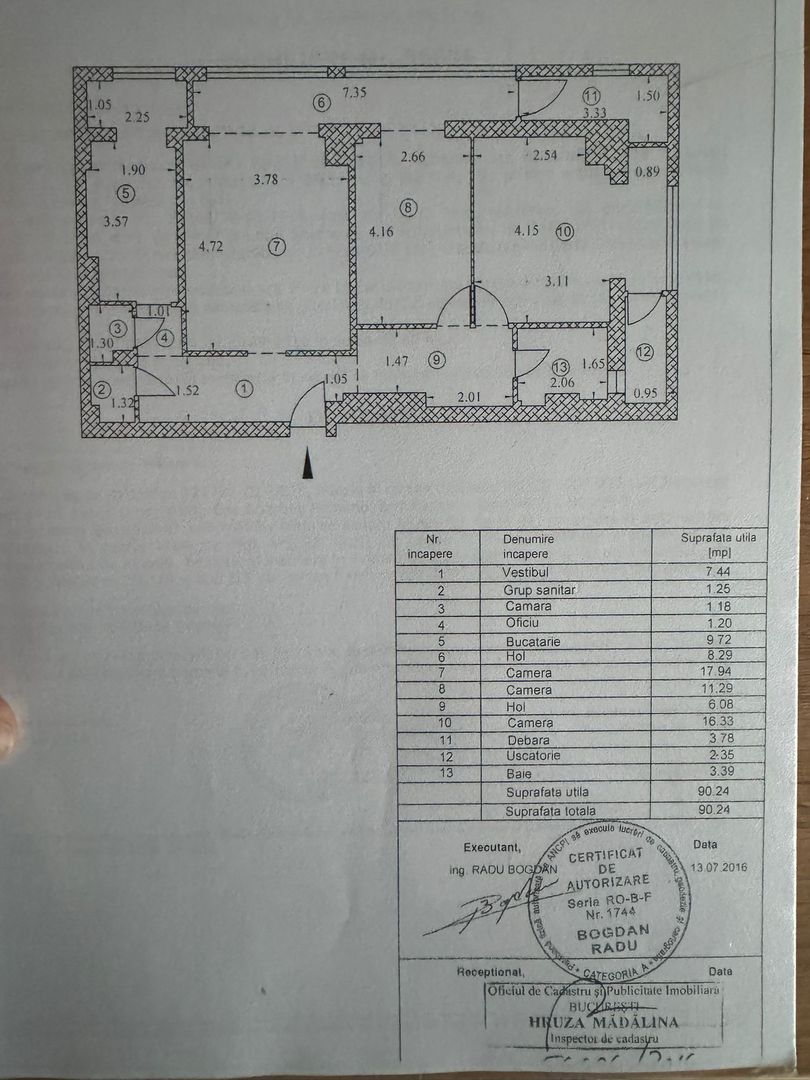 Apartament 3 camere | Iuliu Maniu 73 | bloc anvelopat - Poză 19