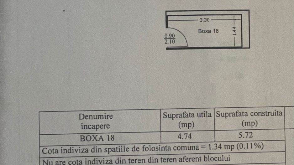 Apartament SD etaj intermediar 57 mp Tatarasi 115000 euro - Poză 11