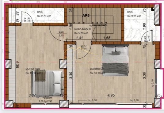 DUPLEX  3 Camere**TERASA+ CURTE**Bloc boutique***NOU// DOMENII - Poză 19