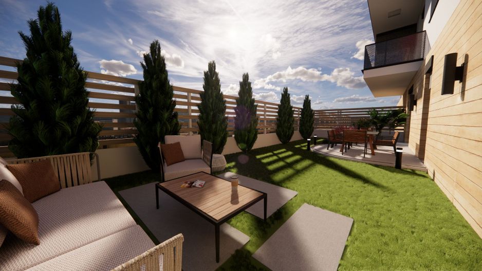 SINGURUL APARTAMENT CU GRADINA DIN NOUL BLOC R39, ARED RED 9 - Poză 4