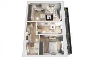 Apartament mobilat si utilat, parcare, Iancu Nicolae 133 - Poză 16