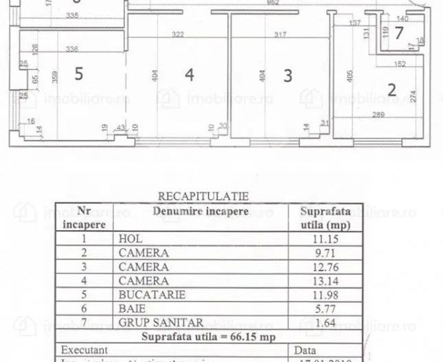 Apartament 3 camere 1 Mai - Poză 8
