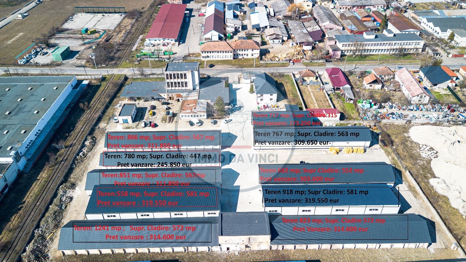 Vindem 10 hale str. Depozitelor 56 cu supr. de la 550 mp - Poză 1