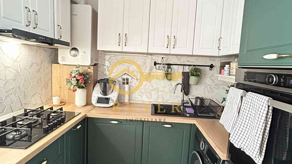Apartament decomandat cu 3 cam, amenajat modern- 2 balcoane- etaj 2 - Poză 6
