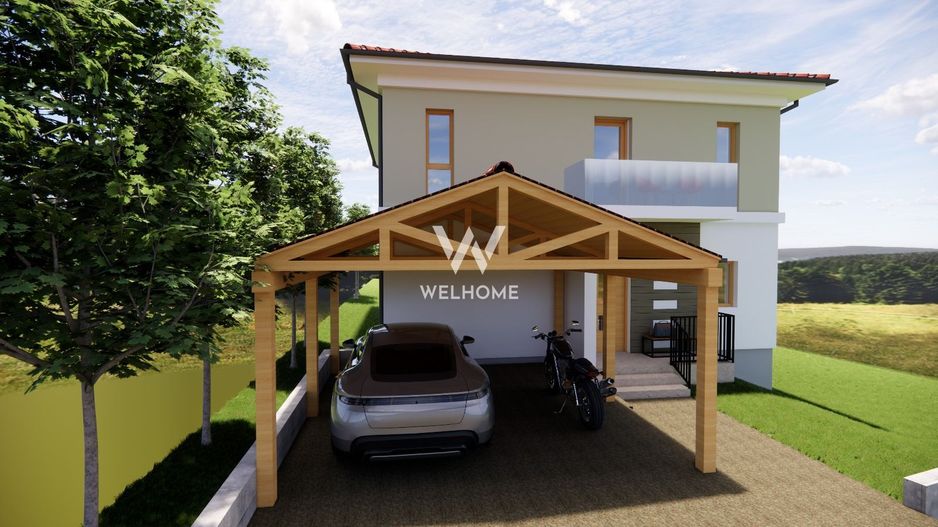 Casa Noua teren 700mp Tocile Sibiu - Poză 13