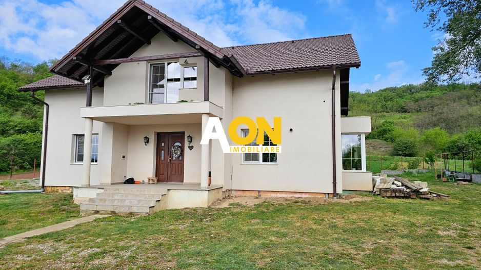 Casa noua, 6 camere, 2763 mp teren, comuna Vintu de Jos - Poză 1