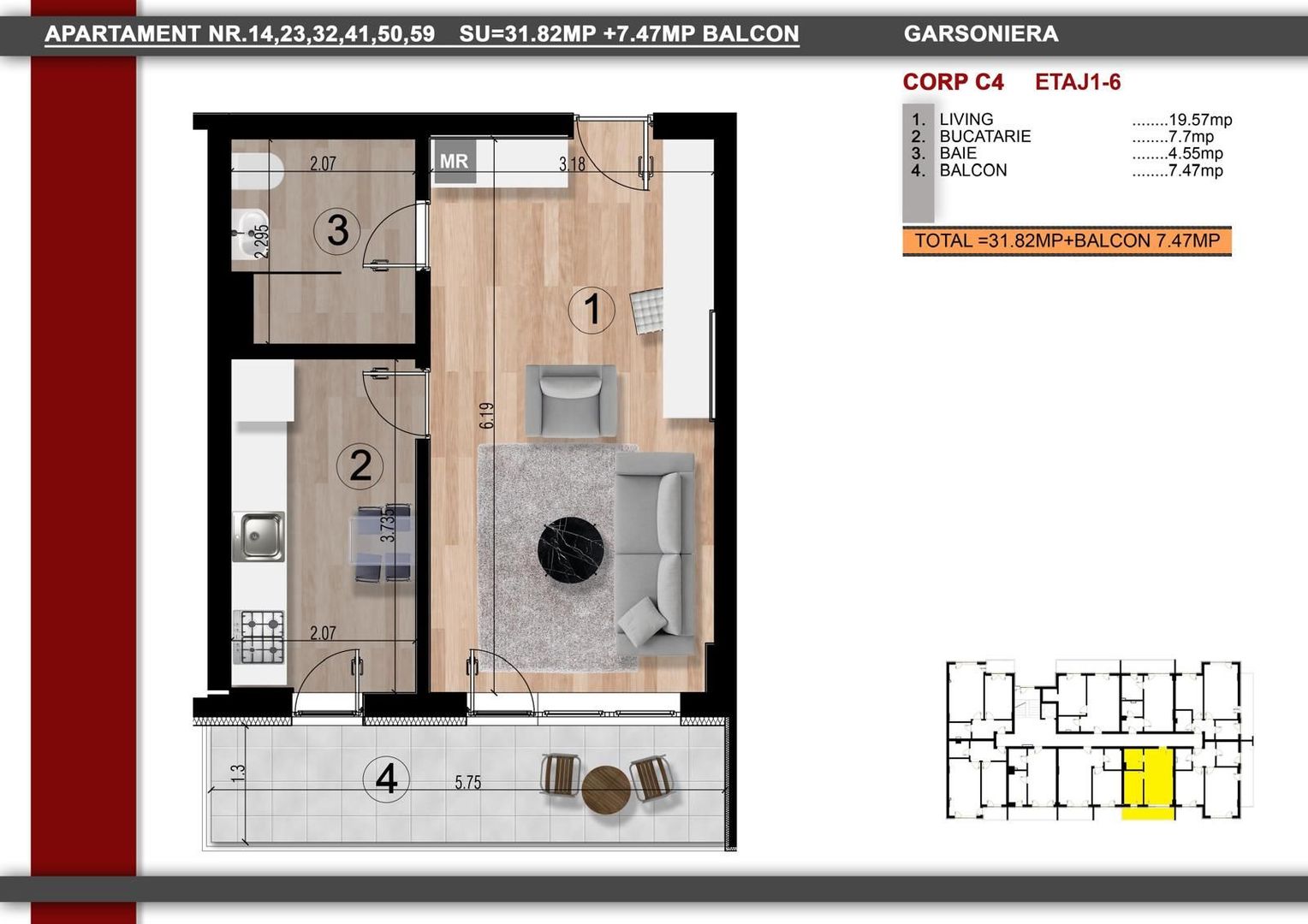 gars.dec. la aprox. 15min metrou Leonida sau Berceni - Poză 1