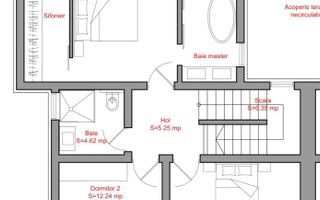 Duplex cu 5 camere si teren de 372mp - Poză 4