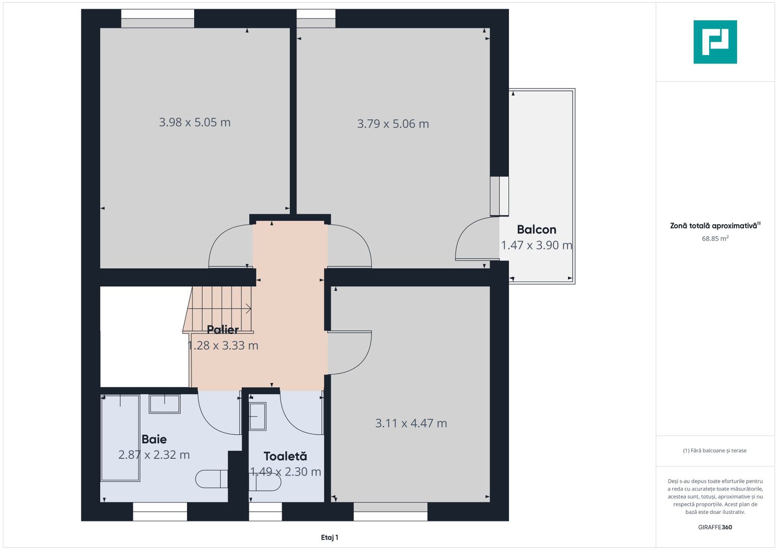 Casă tip duplex Dumbrăvița despărțit prin spațiu tehnic - Poză 20