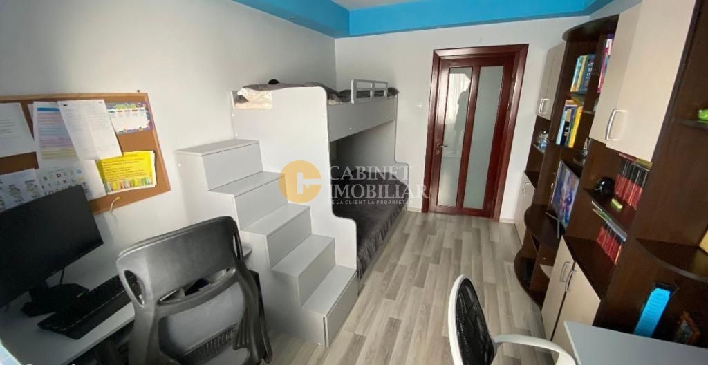 Apartament cu 3 camere, bloc din 1988 zona Zimbru mobilat-utilat - Poză 9