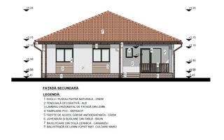 Teren 600 mp, proiect casă 4 camere + autorizație și utilități, Ciugud - Poză 6